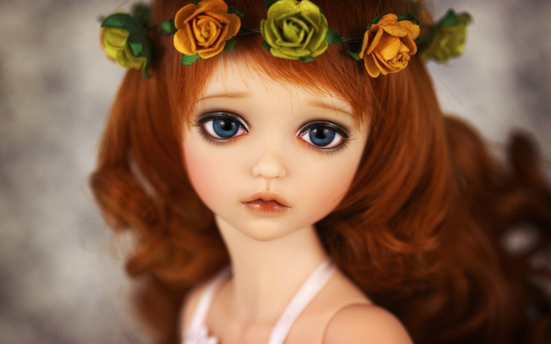 1920x1200 Blossom Crowned Doll Wallpaperx1200