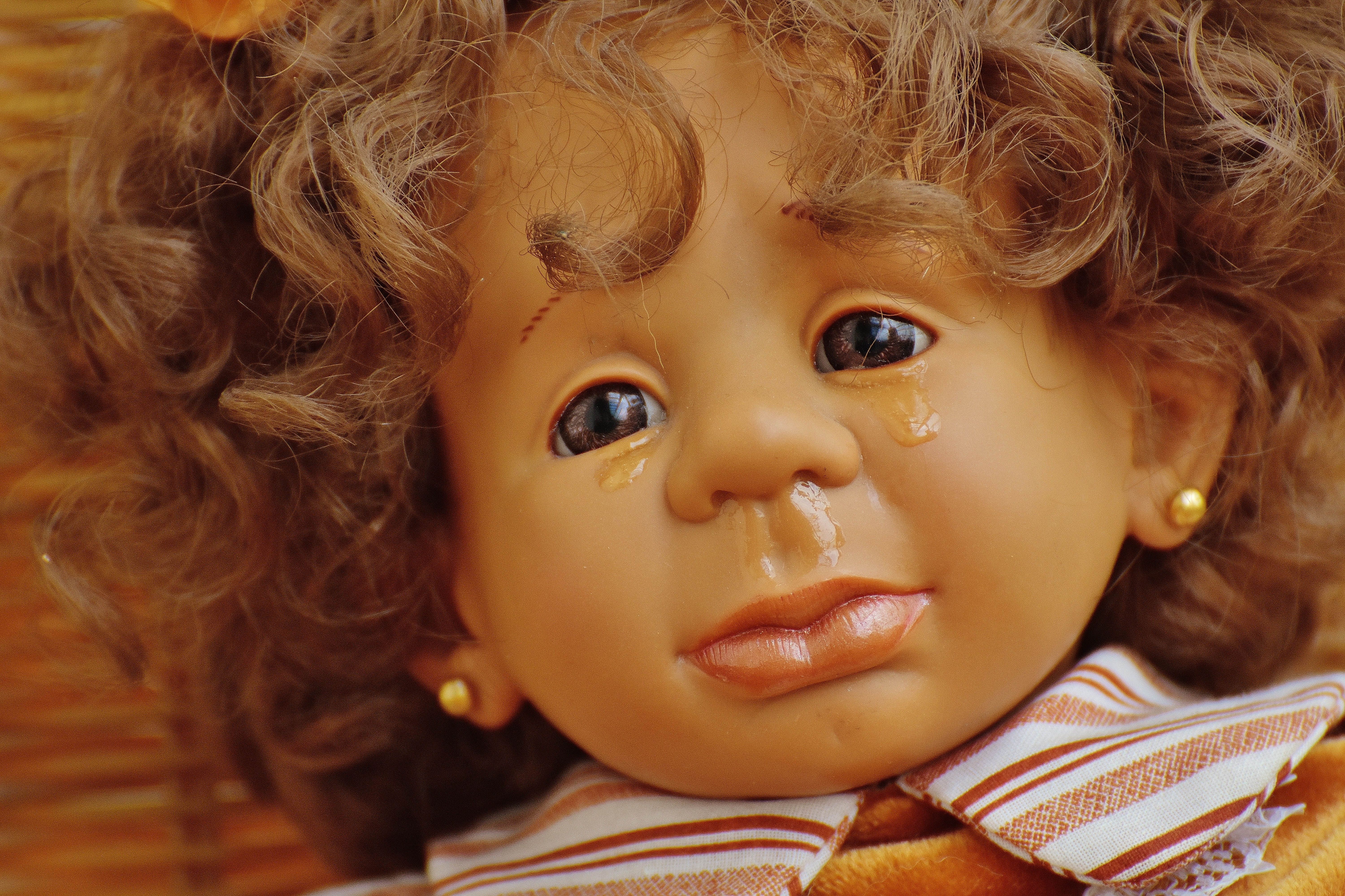 6000x4000 Sad, Children, Girl, Doll, Tears, Toys, innocence, baby free image