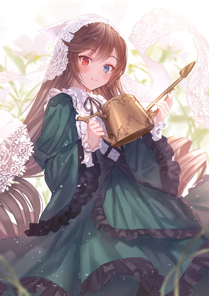 800x1132 Anime, anime girls, digital art, artwork, 2D, portrait display, vertical, Rozen Maiden, HD phone wallpaper