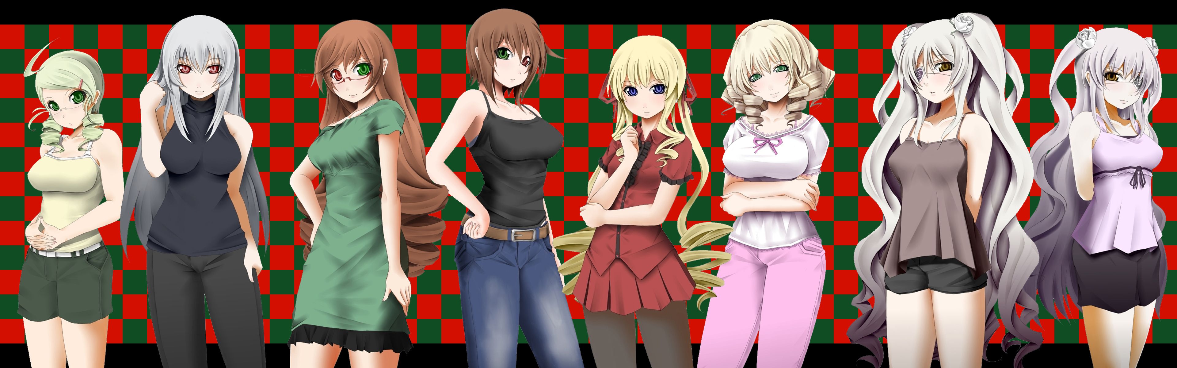 3840x1200 Phone wallpaper: Anime, Rozen Maiden 587896
