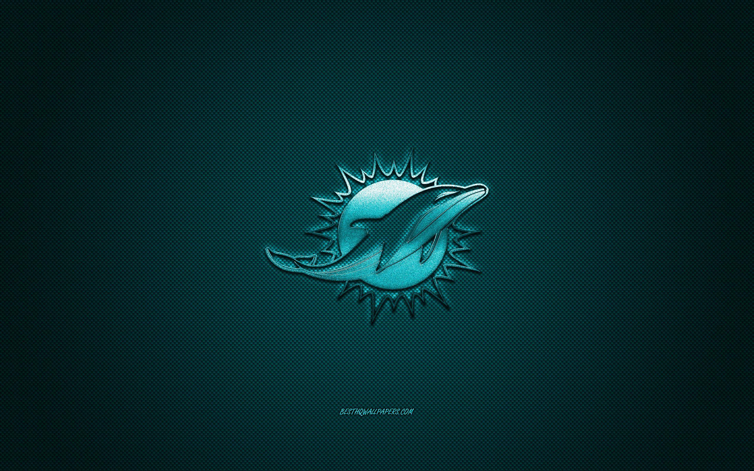 Miami Dolphins Logo Wallpaper Hd Background, Miami Dolphins Logo Picture  Background Image And Wallpaper for Free Download