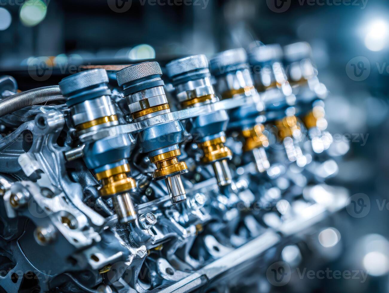 1301x980 Close Up Of High Performance Engine Components With Precision Engineering And Metallic Finish