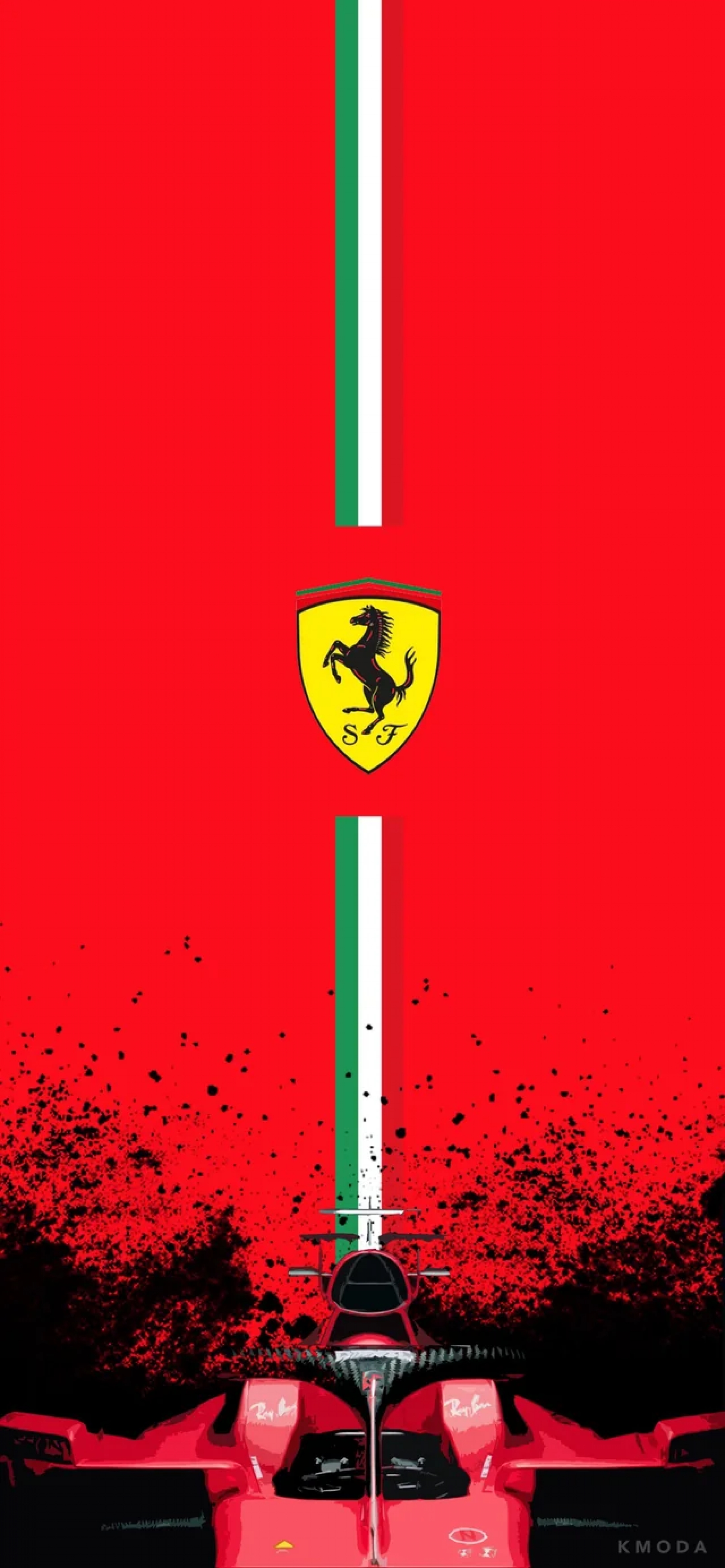 1800x3895 Most Popular Luxury Ferrari Logo Wallpaper