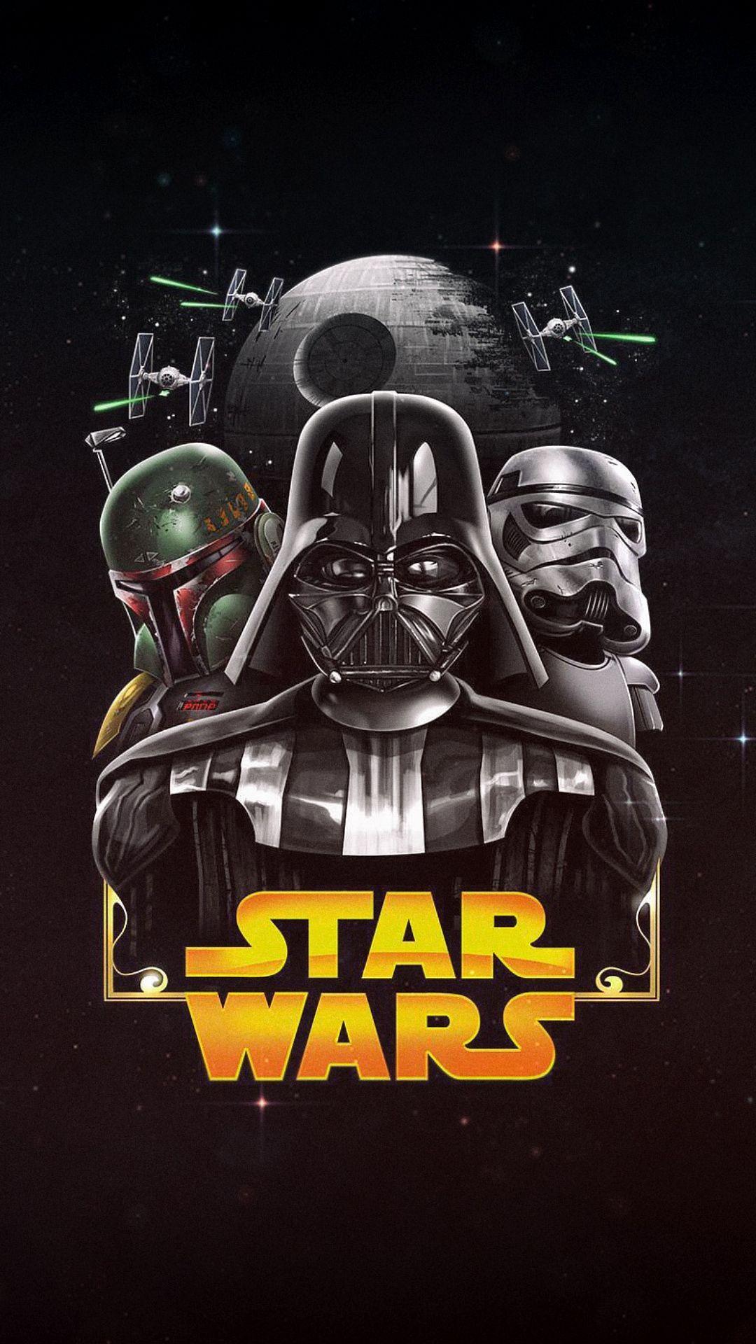 1080x1920 Star Wars Dark Side Wallpaper