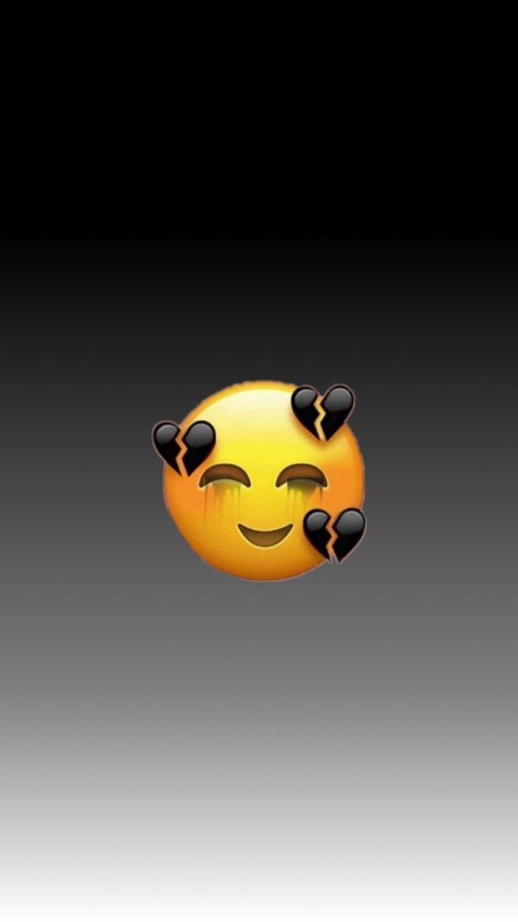 736x1309 Herz - #Herz - #Herz - #Herz #darkiphonewallpaper 100 Herz - #Herz - #Herz - #Herz, #Her. Cute emoji wallpaper, Emoji wallpaper iphone, Wallpaper iphone cute