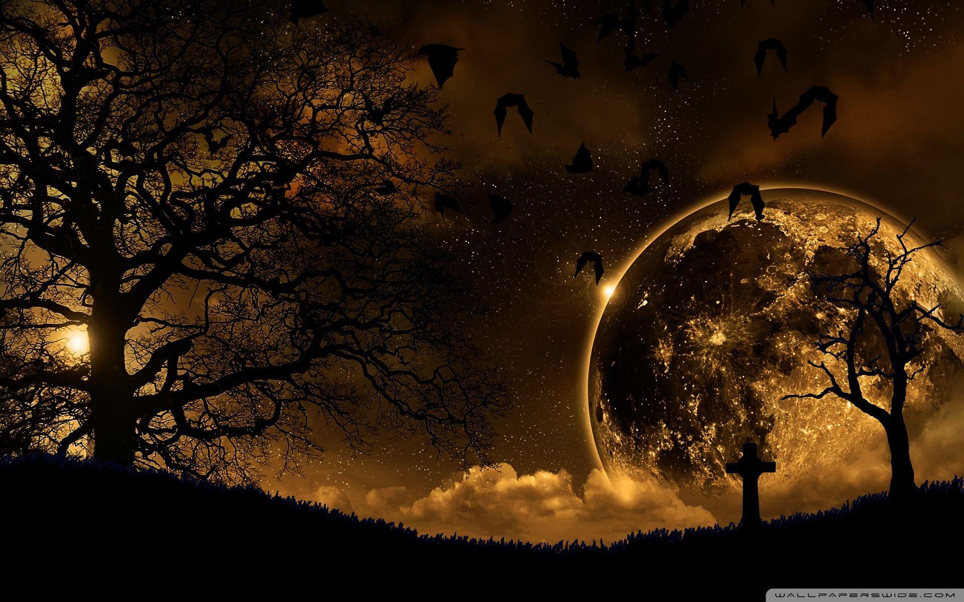 1920x1200 halloween graveyard wallpaper zombie graveyard wall mural