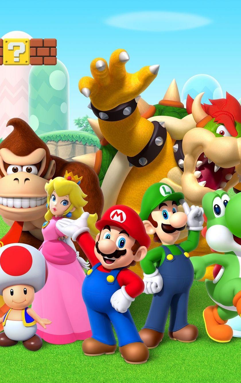 840x1336 Download 840x1336 wallpaper super mario bros., video game, mario, iphone iphone 5s, iphone 5c, ipod touch, 840x1336 HD image, background, 5401