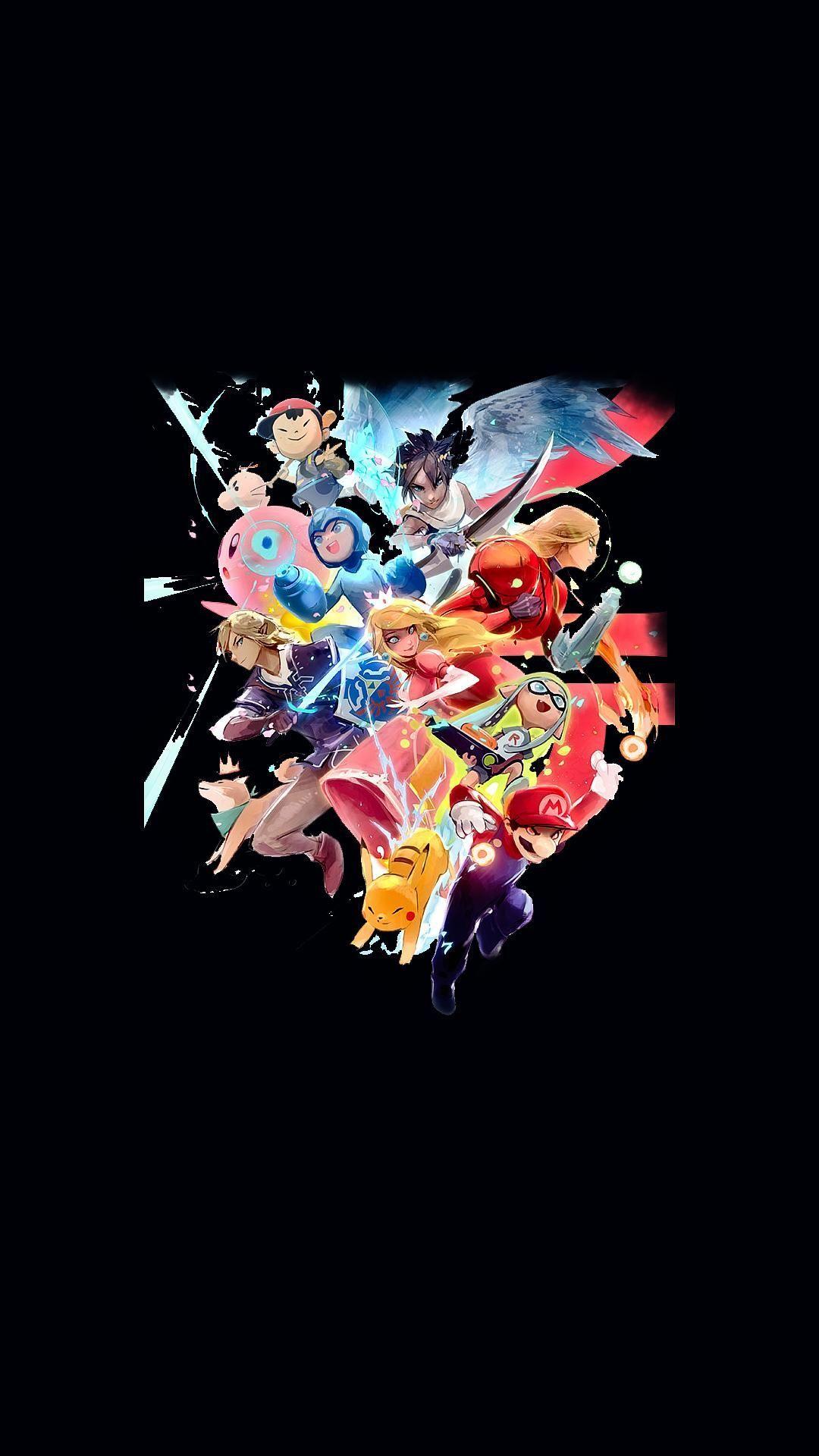 1080x1920 Super Smash Bros iPhone Wallpaper