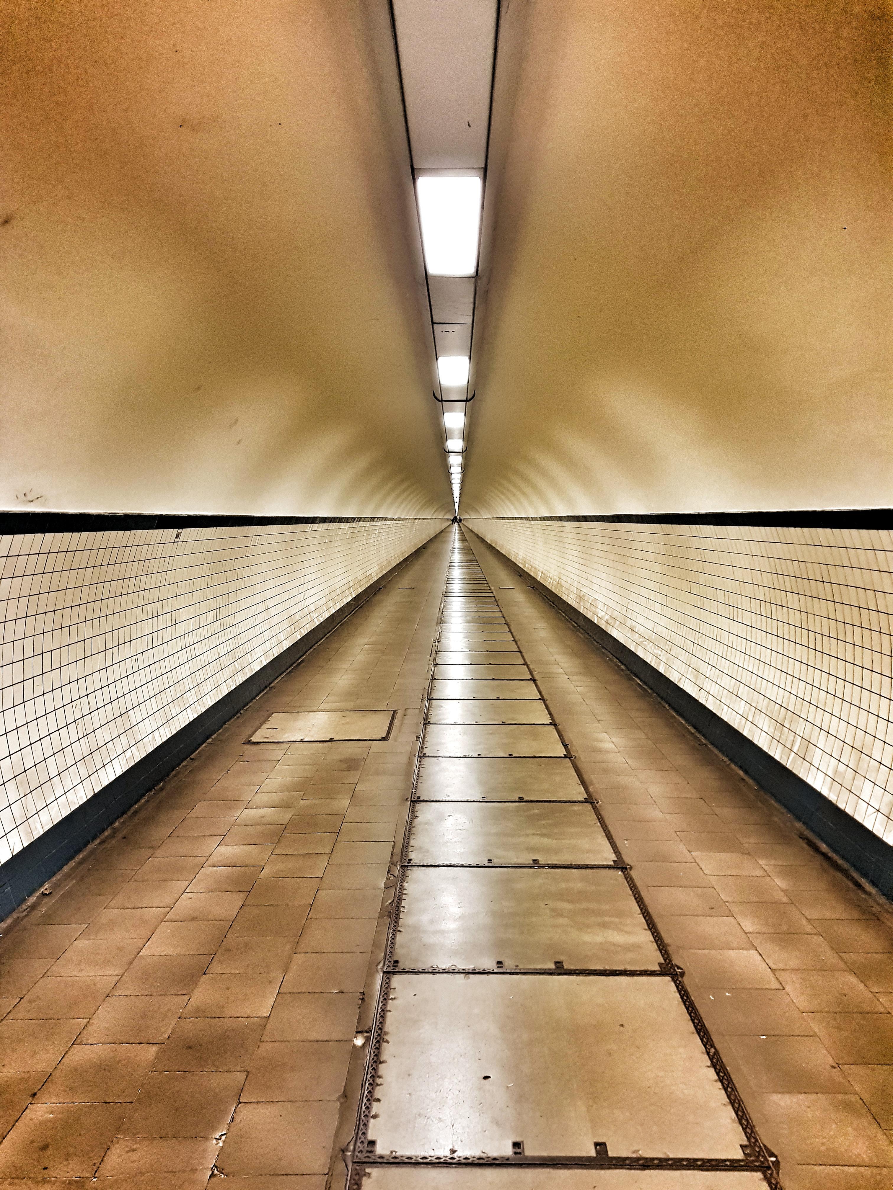 3024x4032 Endless tunnel taken in Antwerp. iPhone X Wallpaper X Wallpaper HD