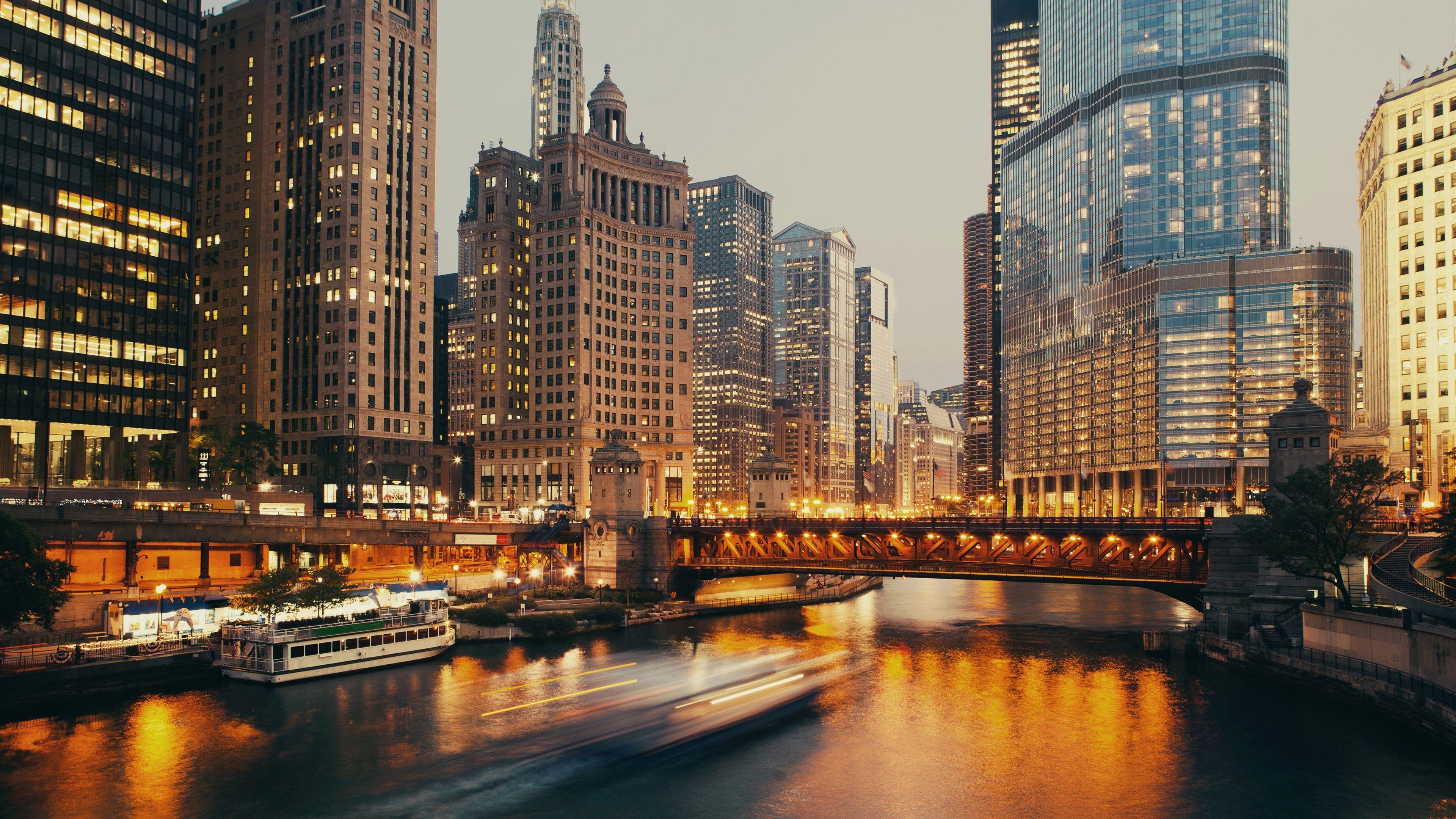 Chicago 4k Wallpapers Top Free Chicago 4k Backgrounds Wallpaperaccess