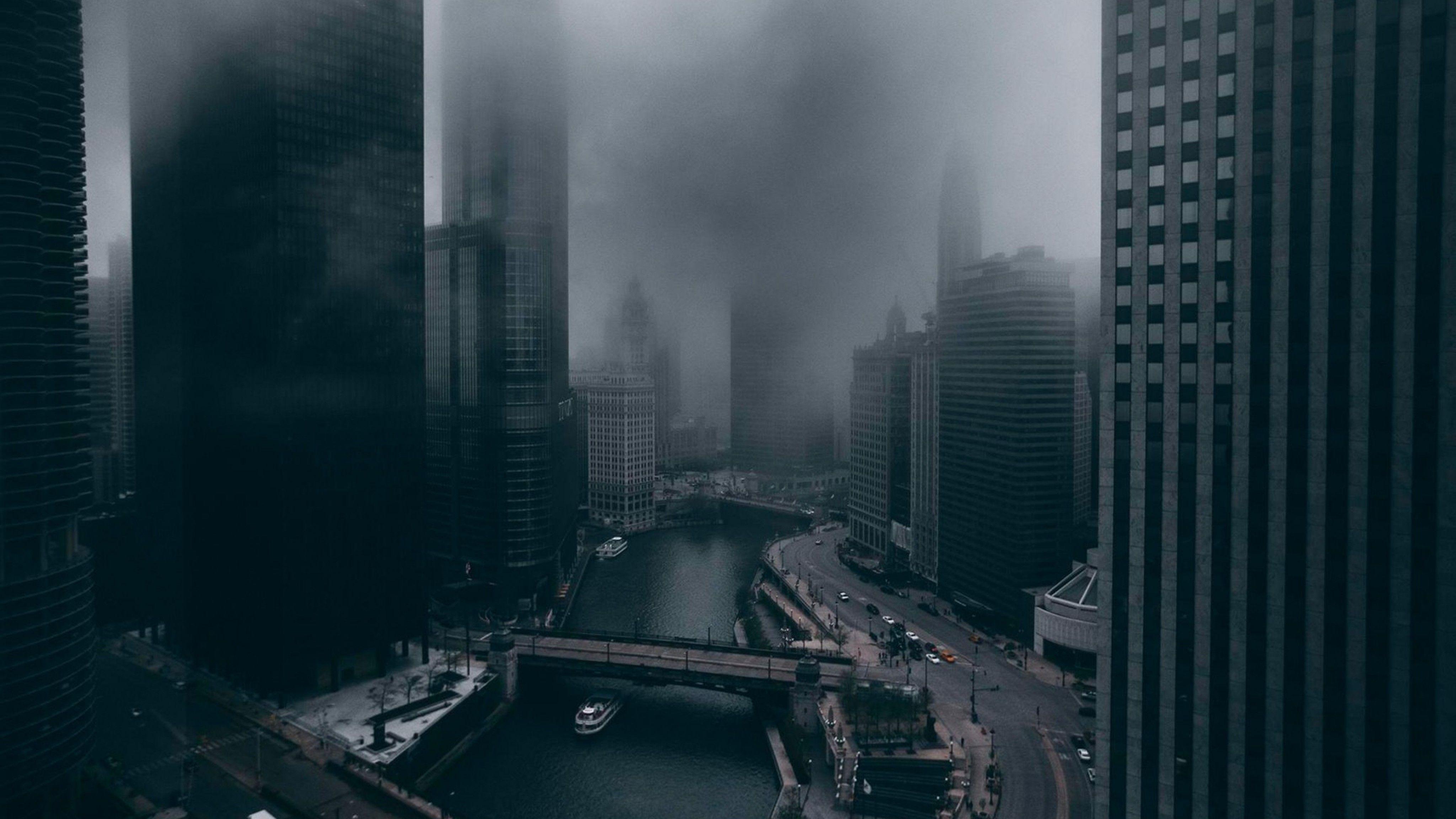 4096x2304 Chicago iMac 5 4K Wallpaper Download