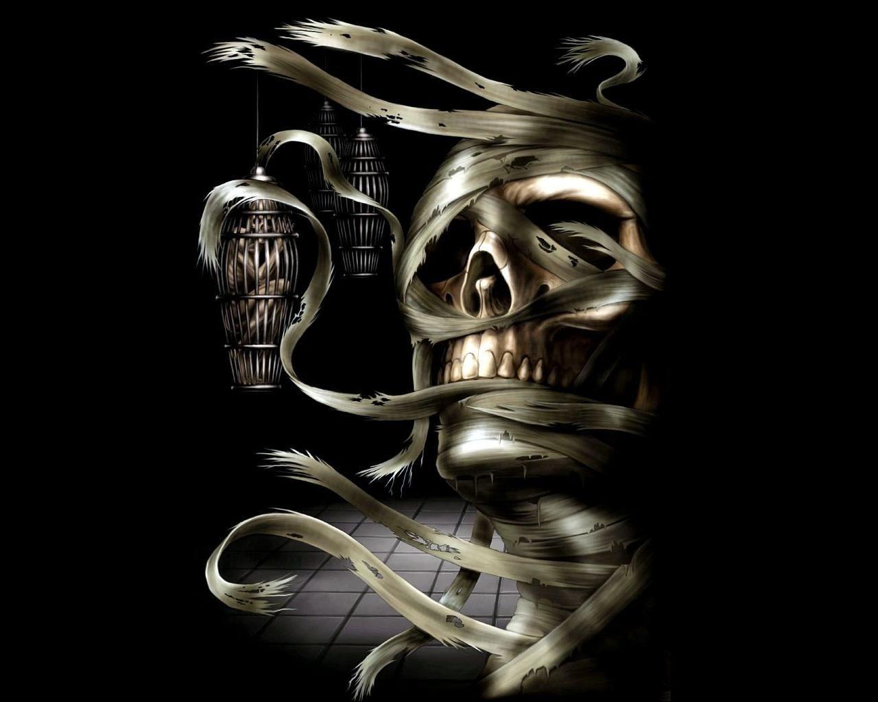1280x1024 Download Skull Wallpaper 554