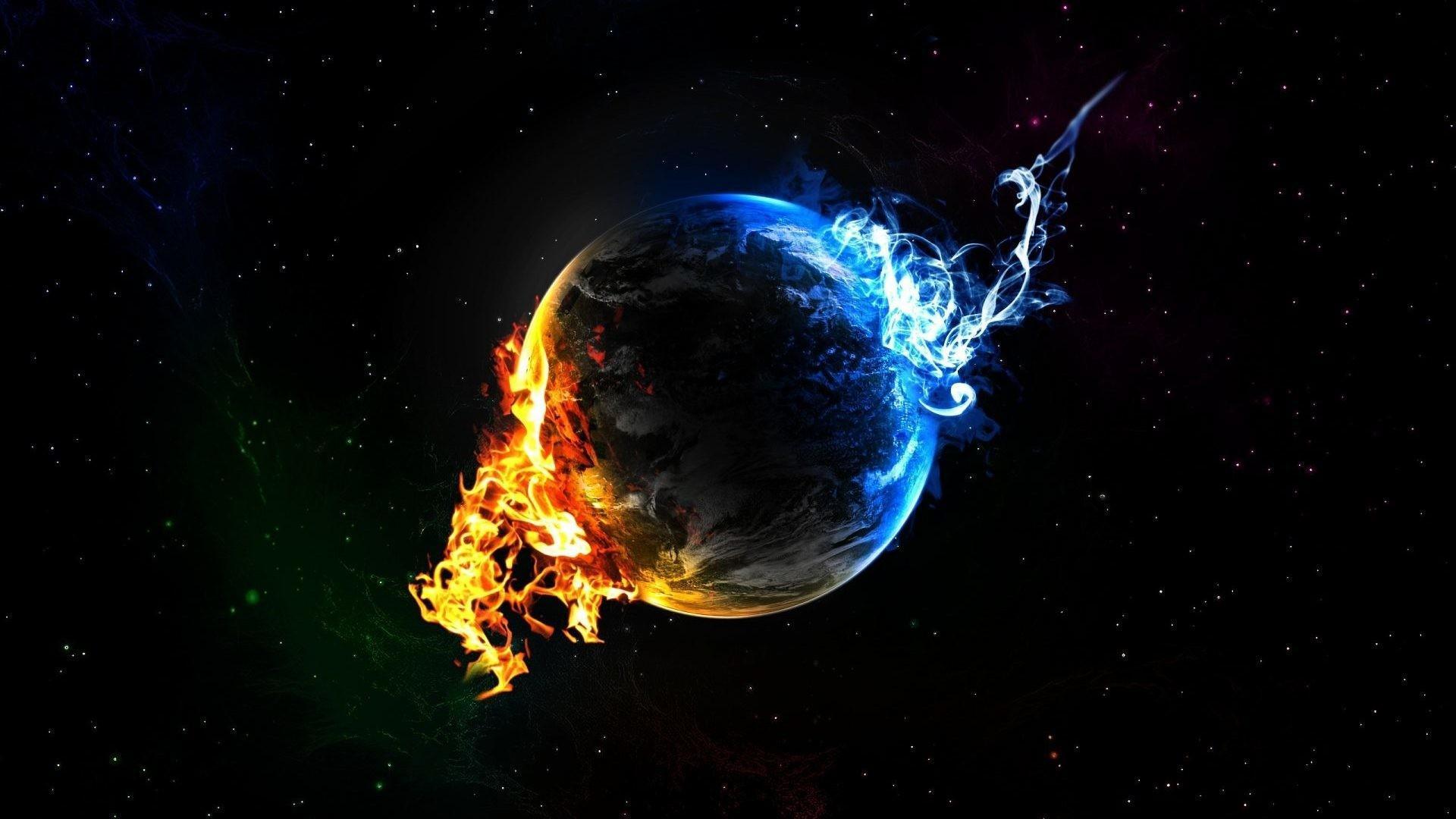 1920x1080 Fire And Ice Live Wallpaper (Background & Themes) for Android