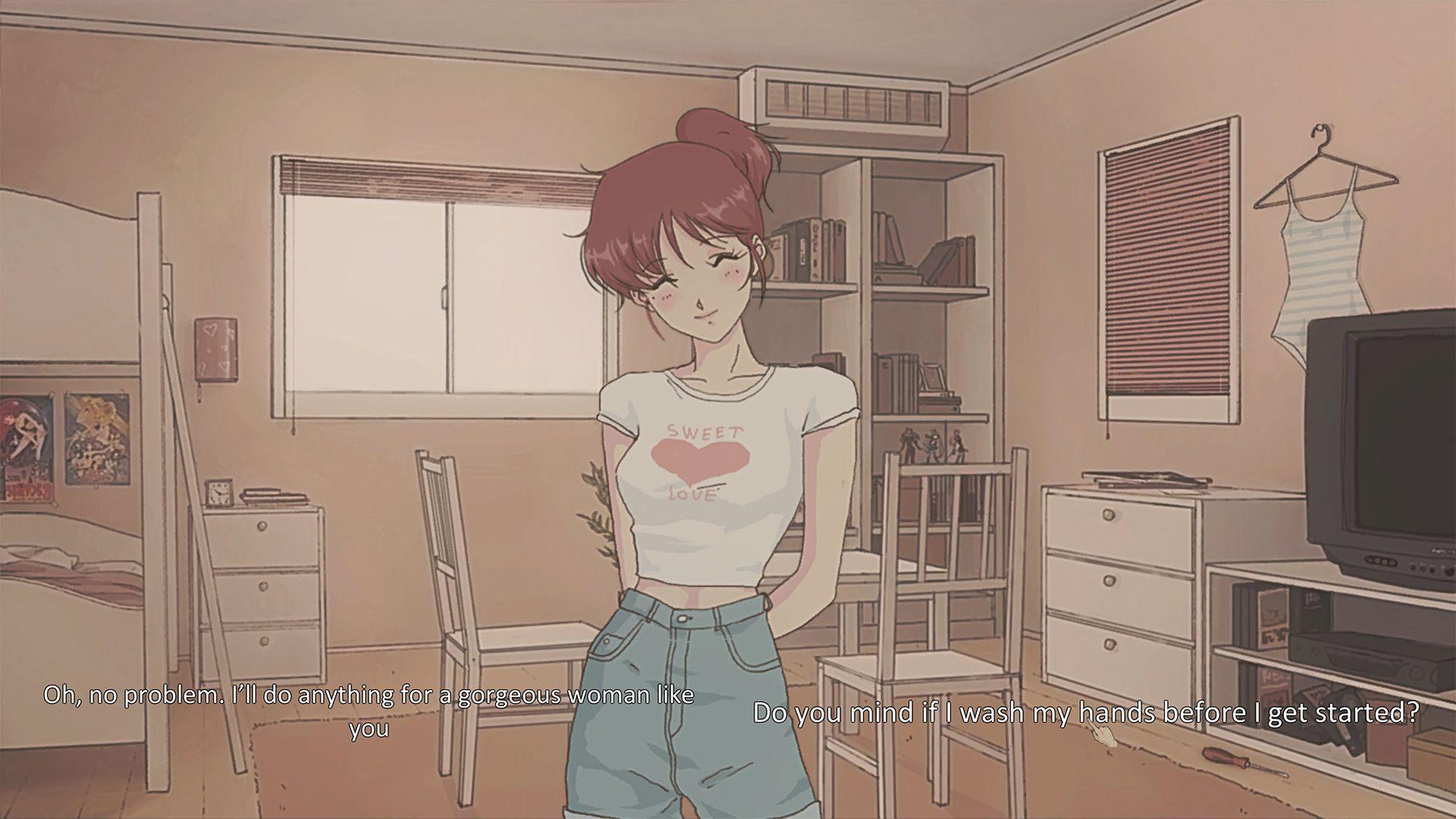 1920x1080 Pantsu Hunter: Back to the 90s. Aesthetic desktop wallpaper, Anime wallpaper, Anime