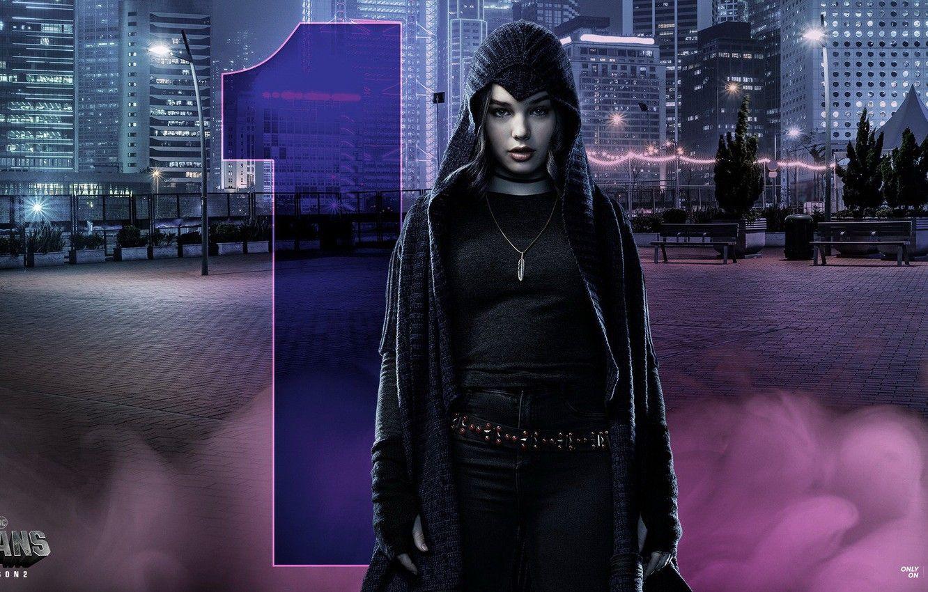 1332x850 Wallpaper the series, serial, Raven, season The titans, DC Universe, Raven, Titans, Teagan Croft, Tegan Croft image for desktop, section фильмы