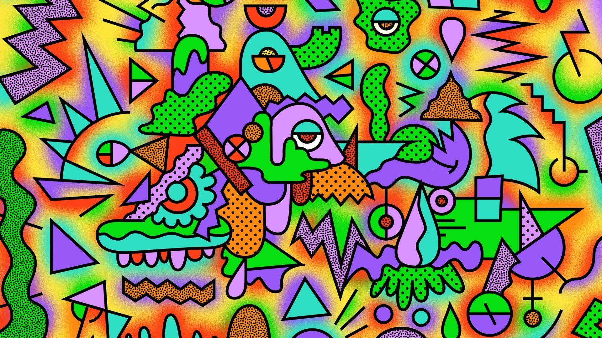 1920x1080 90s Aesthetic Wallpaper Free HD Wallpaper