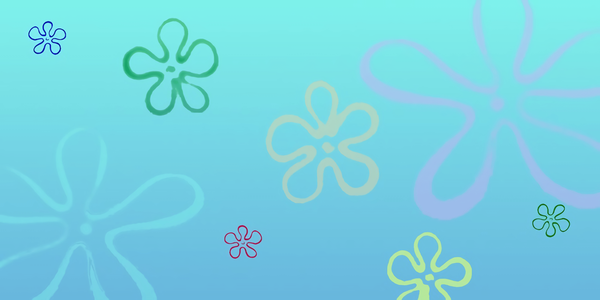 2000x1000 Aesthetic Spongebob Wallpaper