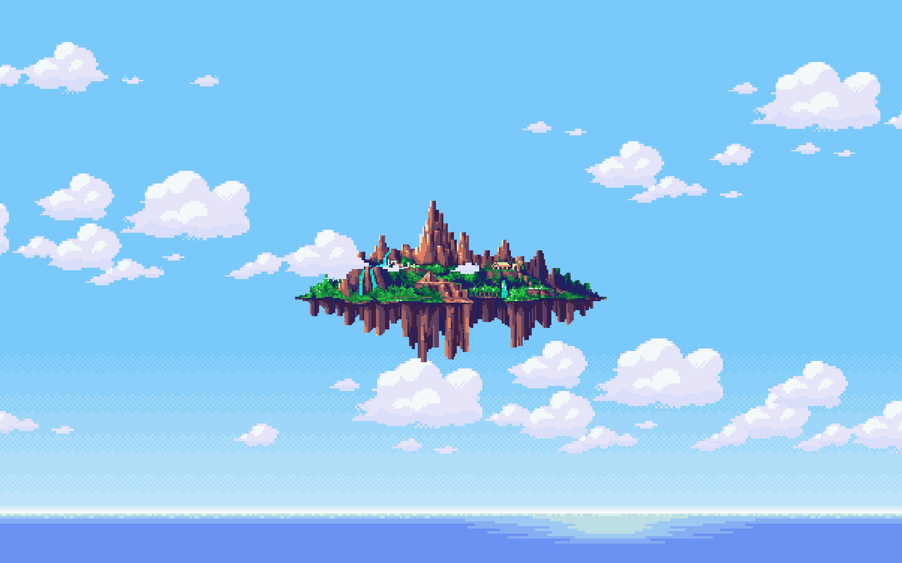 2880x1800 I Made An Angel Island Wallpaper For The Old School Sonic Fans (2880 X 1800)