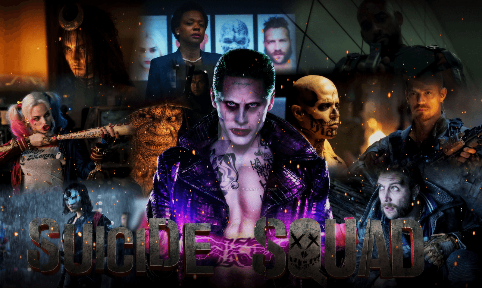 1600x955 Astonishing Suicide Squad Wallpaper HD Download. Squad