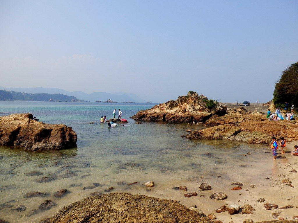 1024x768 Kujuppama Beach. Webpage (in Japanese) izunavi.web.