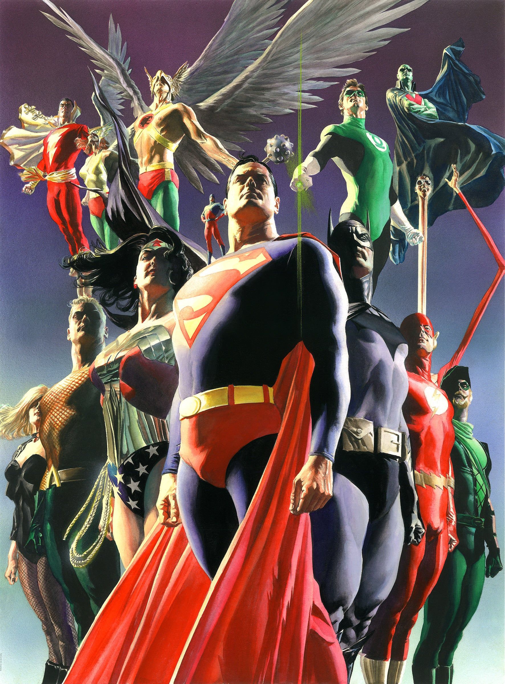 1772x2400 Artwork Justice League
