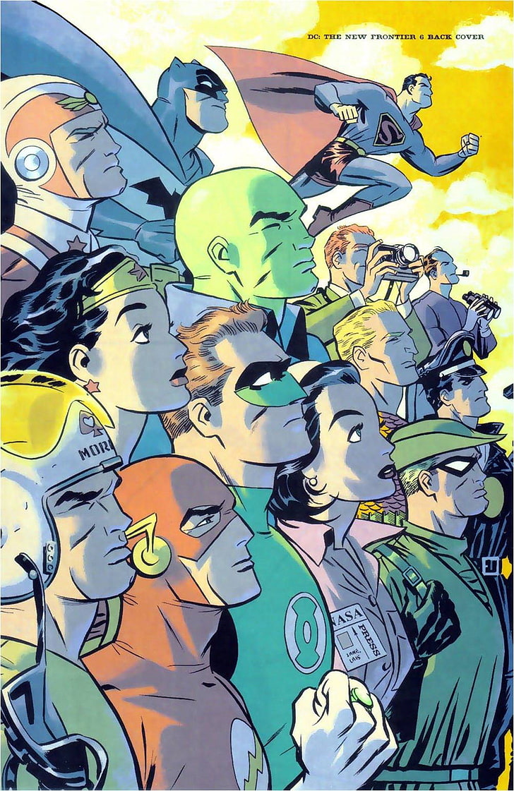 728x1121 HD wallpaper: 1949x dc comics, frontier, justice, league, superheroes