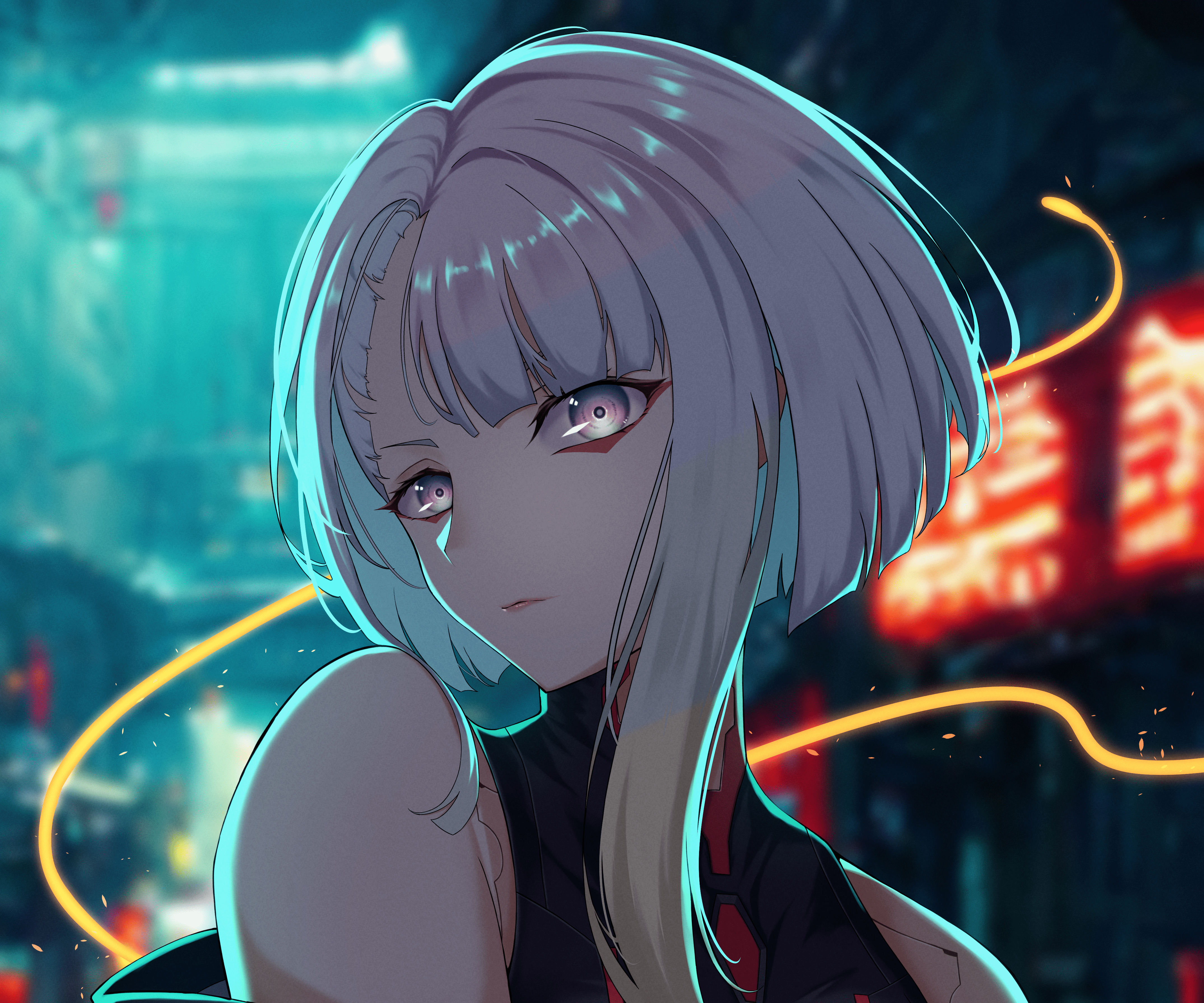 4299x3582 Lucy from Cyberpunk: Edgerunners