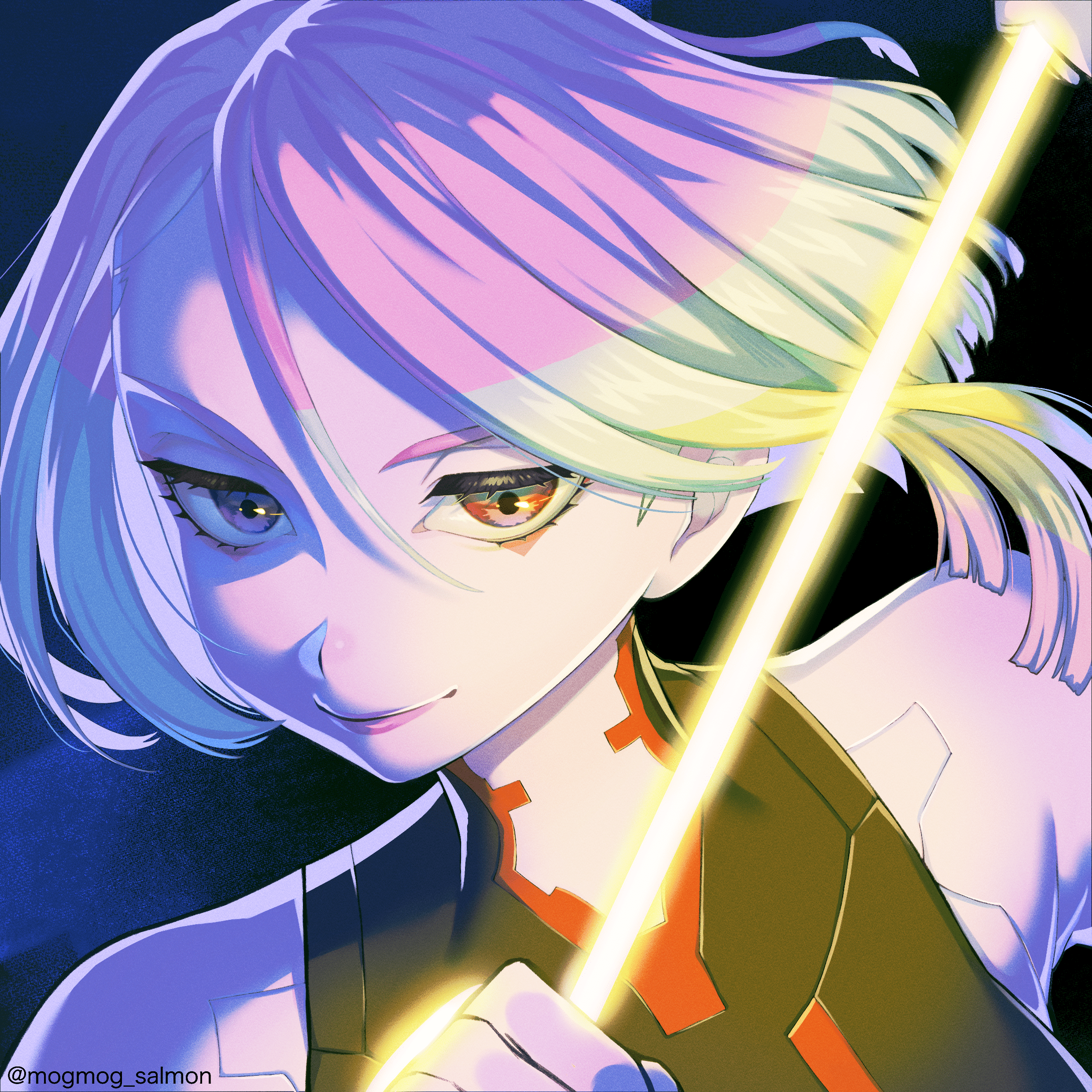 2480x2480 Lucyna Kushinada: Edgerunners by mogmog salmon Anime Image Board
