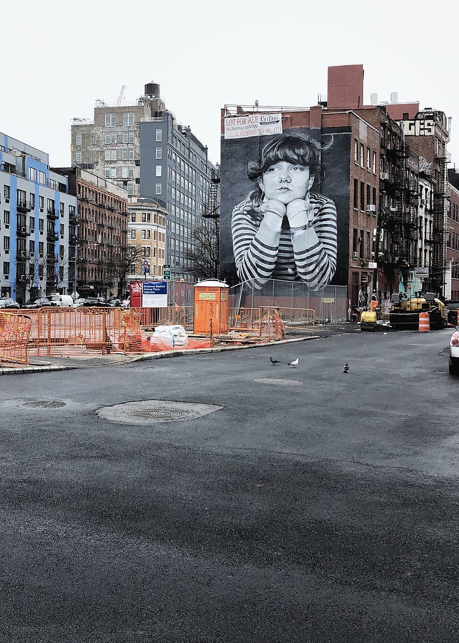 910x1274 brooklyn, united states, williamsburg, wall, graffiti, art, nyc, building