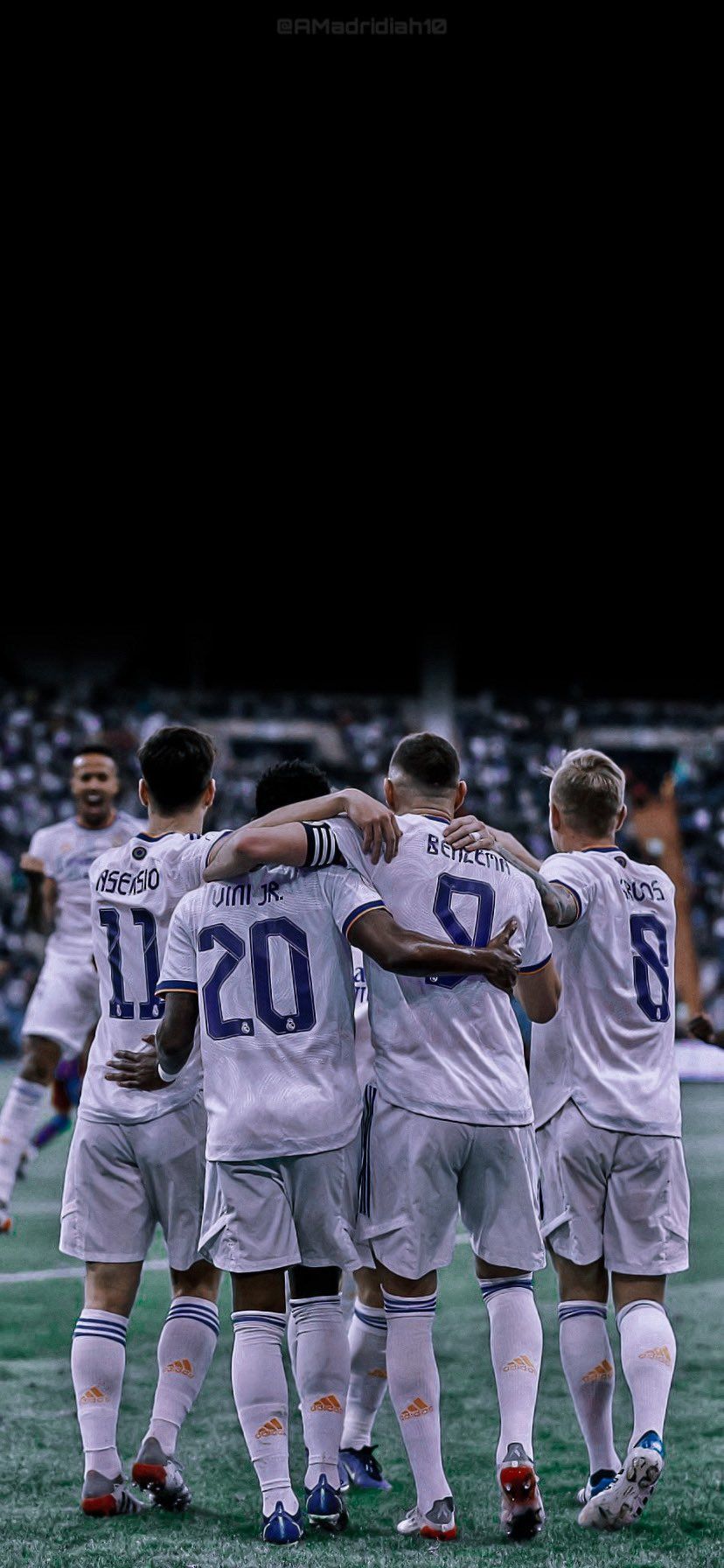 828x1792 Real Madrid 2022 Team Wallpaper
