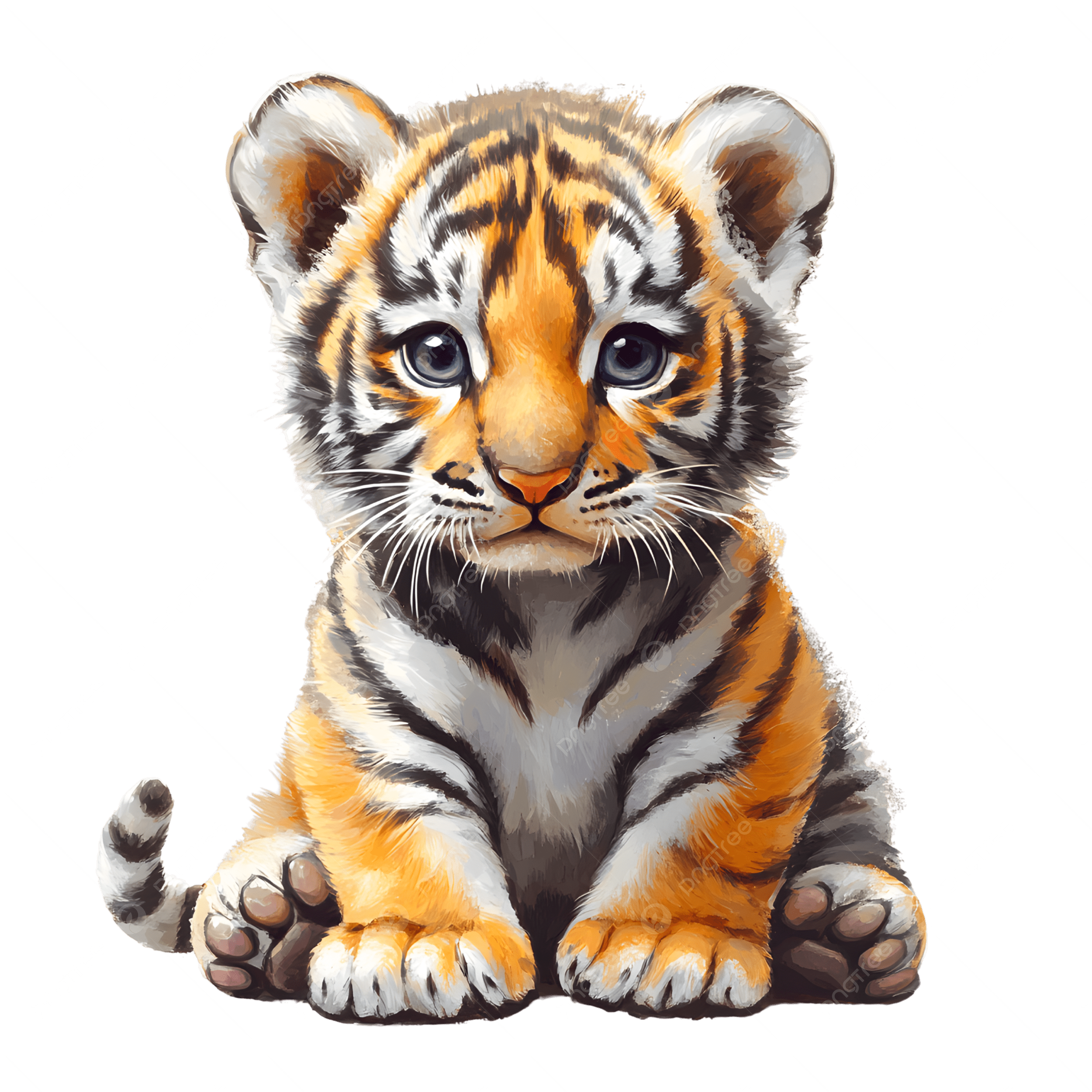 2500x2500 Precious Little Tiger Orange And Black Stripes High Resolution Photo For Desktop, Tiger Cub, Baby Tiger, Cute Tiger PNG Transparent Image and Clipart for Free Download