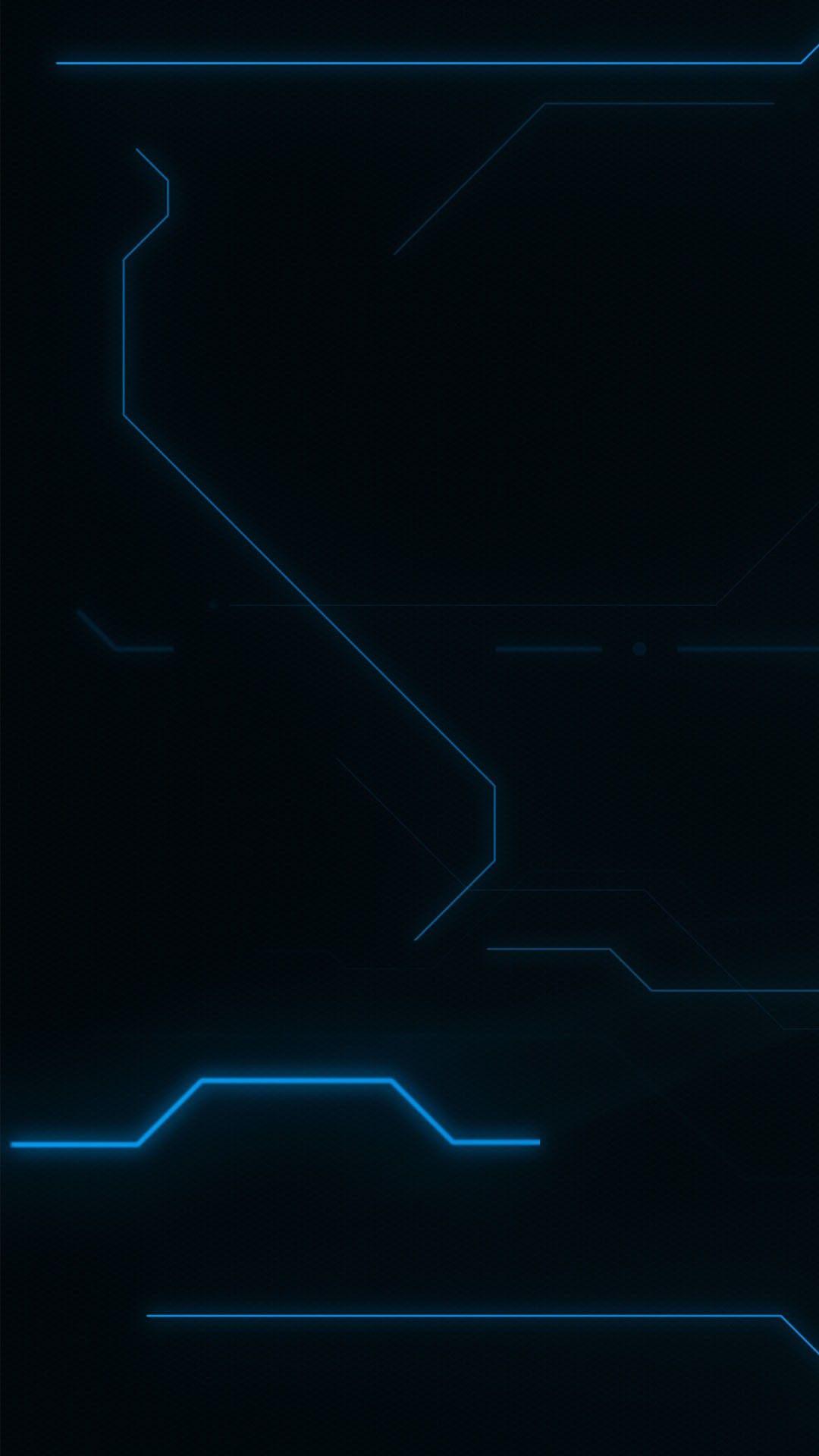1080x1920 iPhone Wallpaper. Blue, Black, Line, Electric blue, Light, Neon