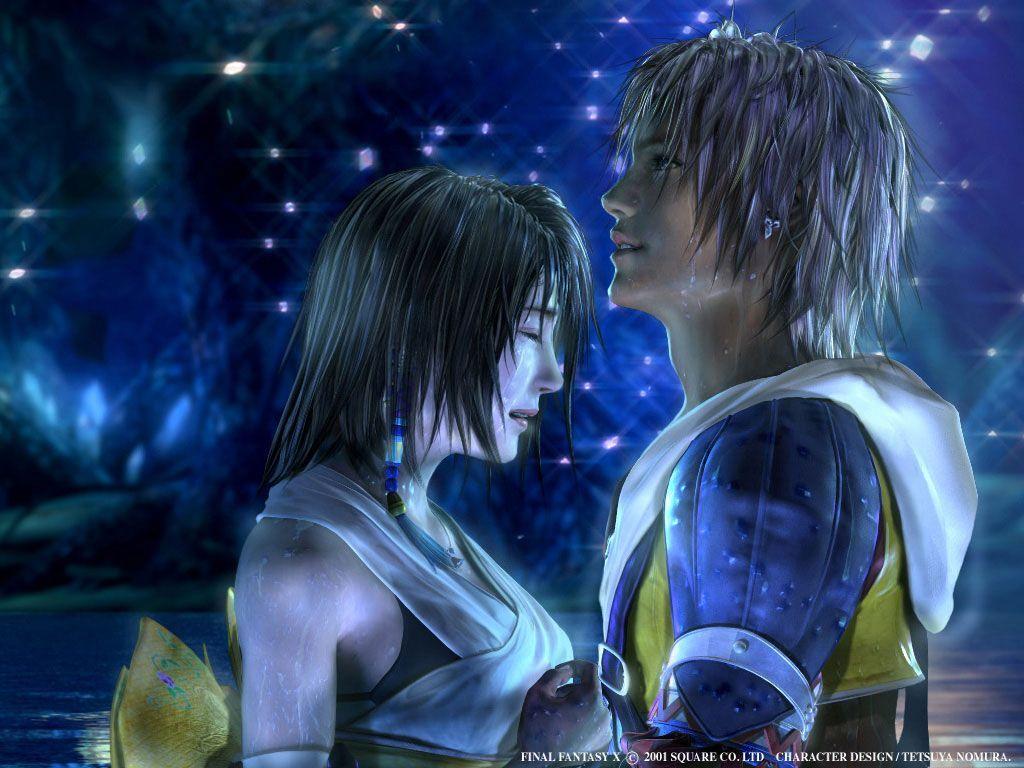 1024x768 Tidus And Yuna Wallpaper