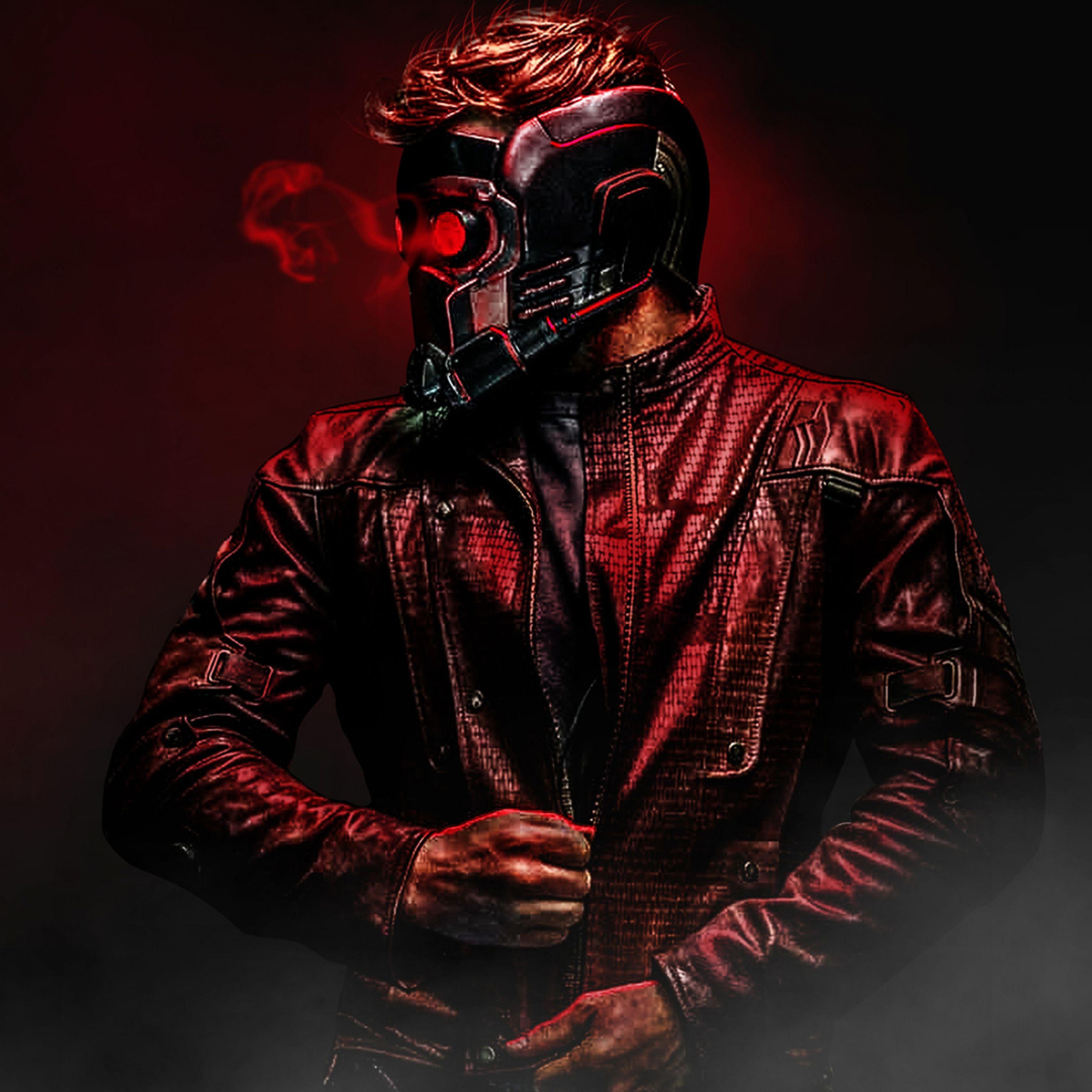3415x3415 Download Star Lord Avengers Infinity War 2018 Digital Art iPad Pro 12.9 inches Retina wallpaper 3415x3415