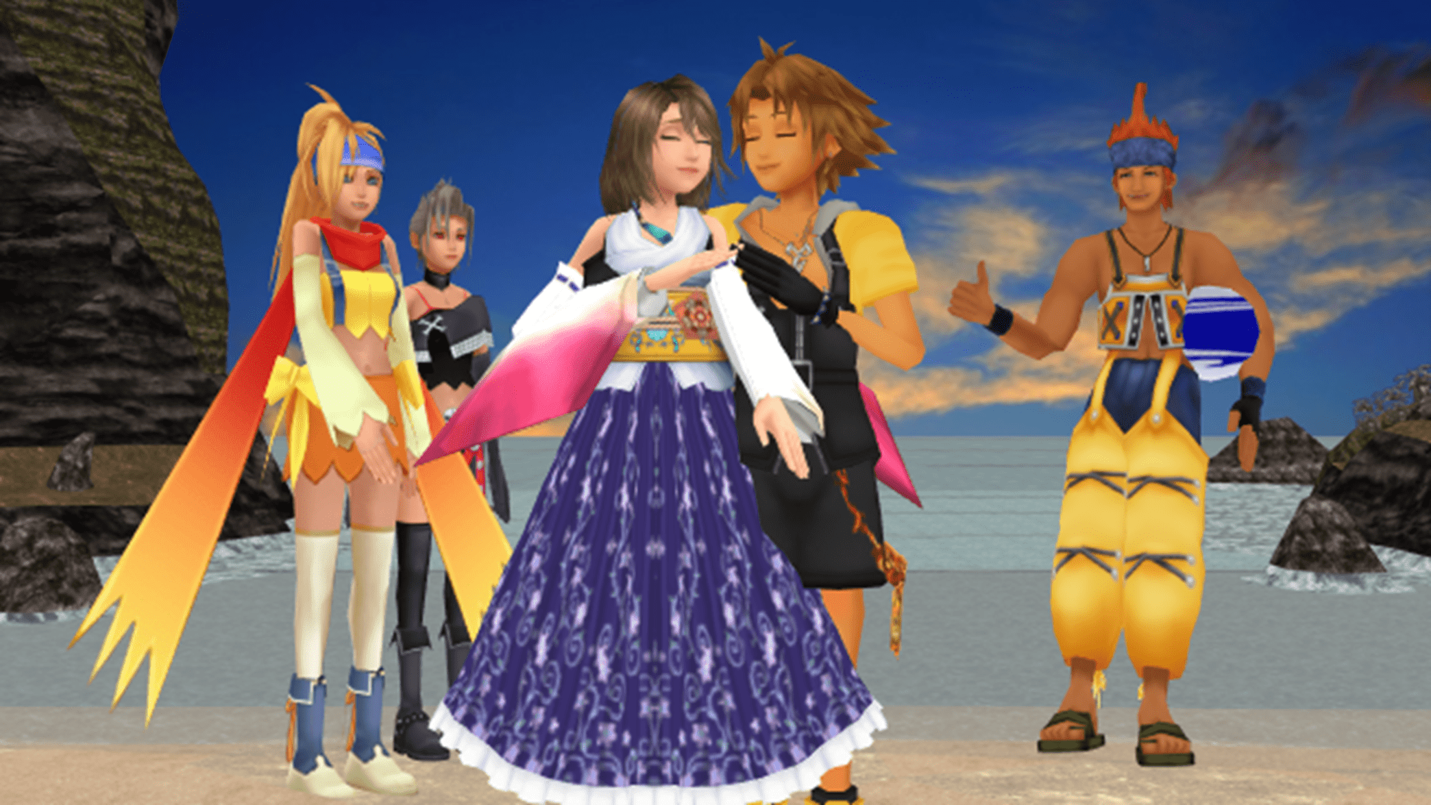 2088x1175 Final Fantasy X 1 and 2 Romances Perfect Love. & Tidus Photo