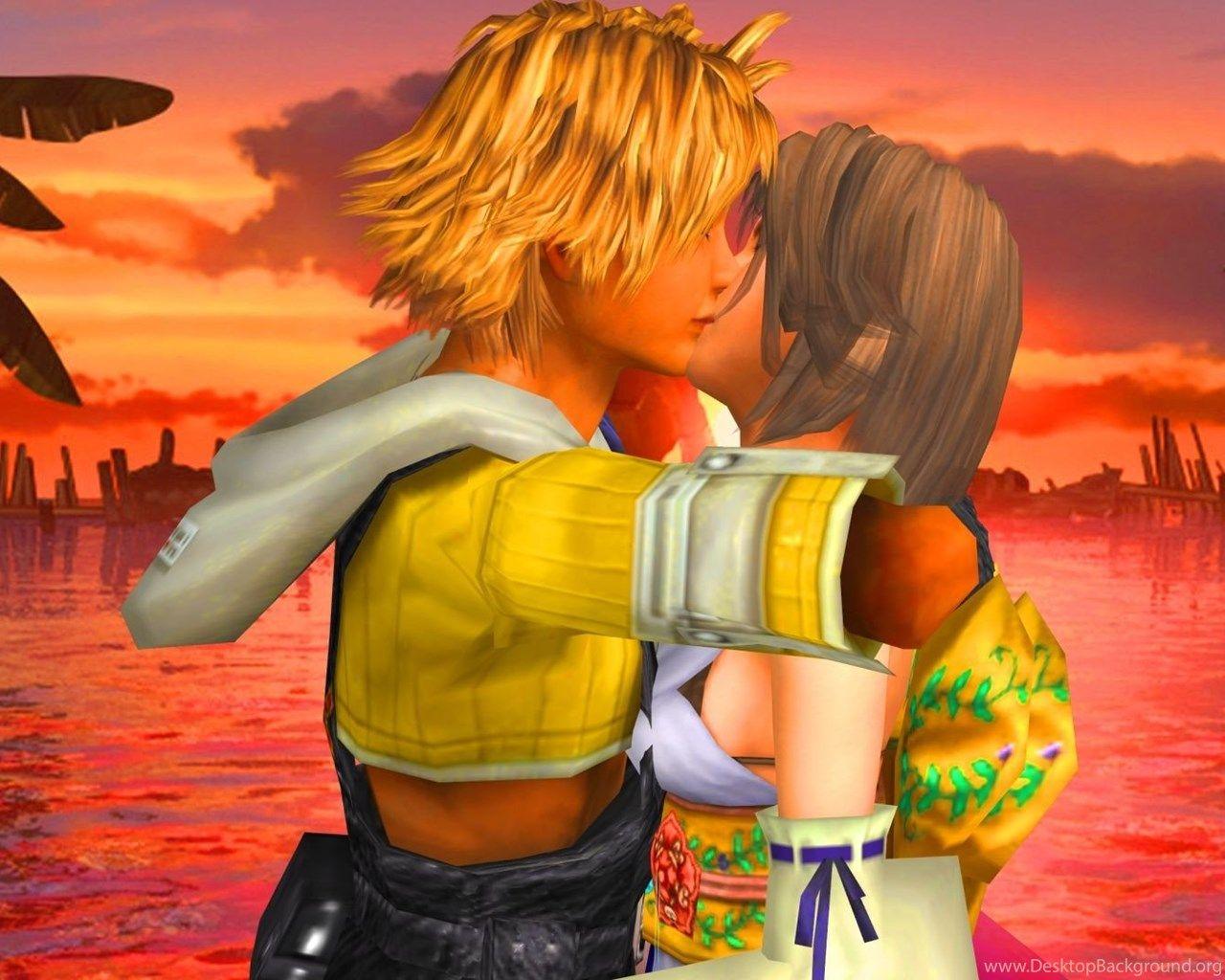 1280x1024 Yuna And Tidus Wallpaper By LadyLionhart Desktop Background