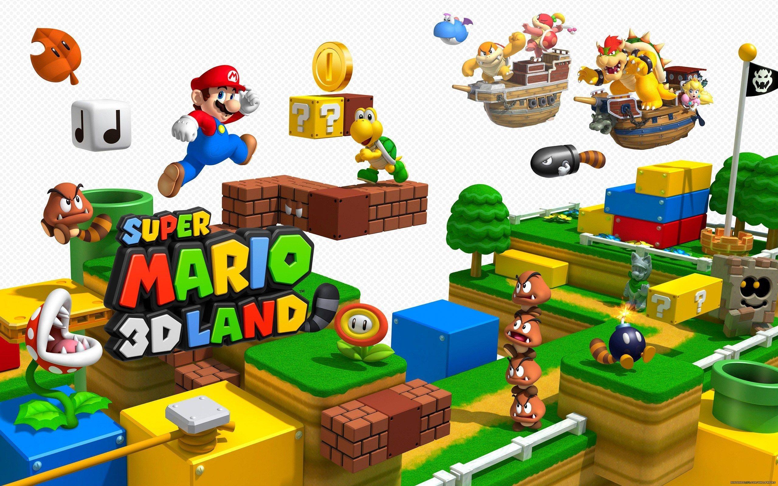 2560x1600 2560x1600px super mario 3D land wallpaper for desktop background by Corliss Thomas. Super mario 3D, Super mario, Mario