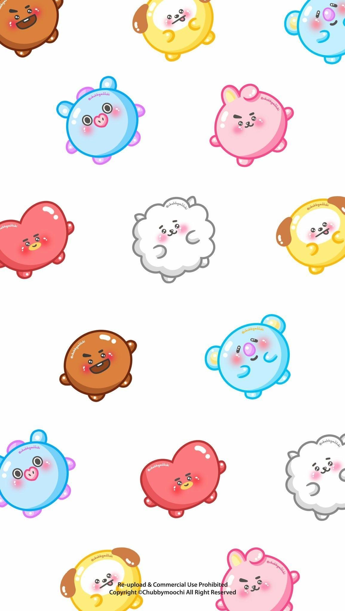 1155x2048 BT21 WALLPAPERS ♡. Bts wallpaper, Cute wallpaper, Bts drawings