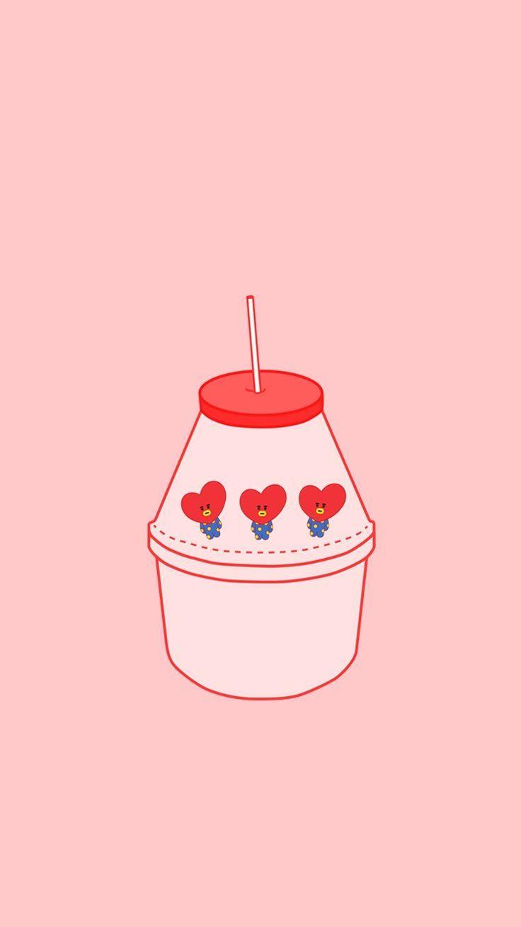 736x1309 ARiRi. Pinterst #bt21 #tata #bts #wallpaper #background. Bts wallpaper, Kawaii wallpaper, Soft wallpaper