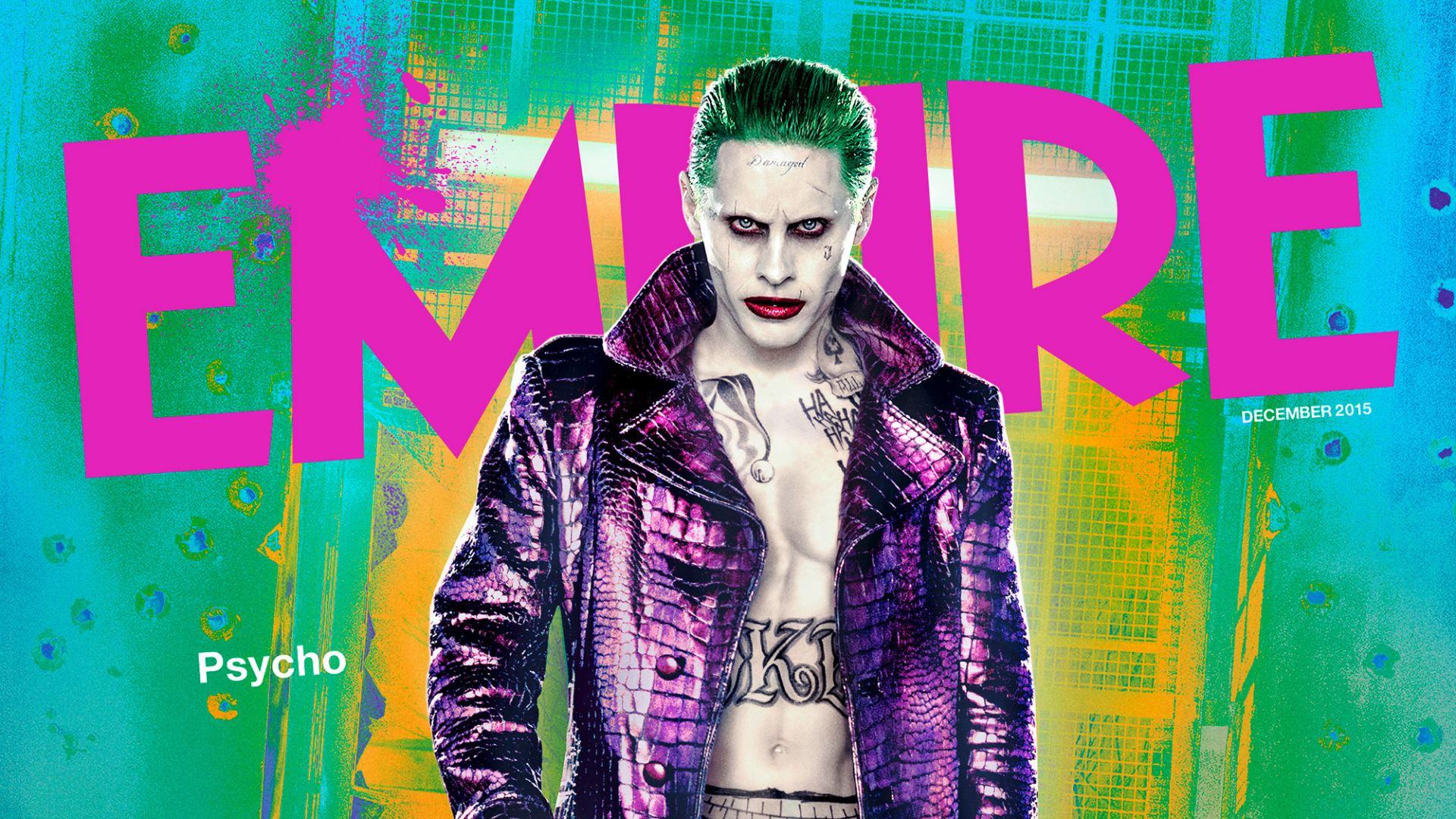 1920x1080 Jared Leto as The Joker in Suicide Squad Full HD Wallpaper