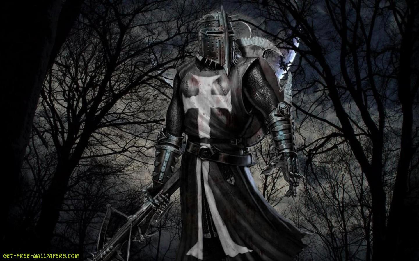1440x900 Medieval Knight Wallpaper