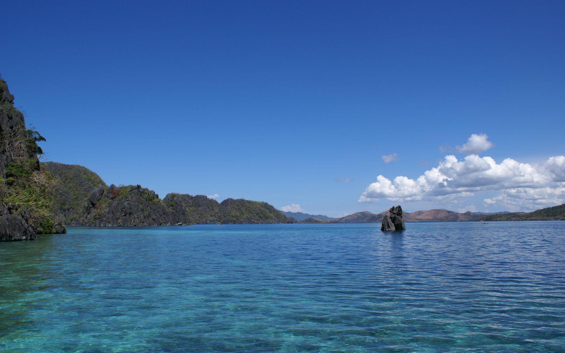 1920x1200 Blue, sky, water, screensavers, background, wallpaper, nature, ocean