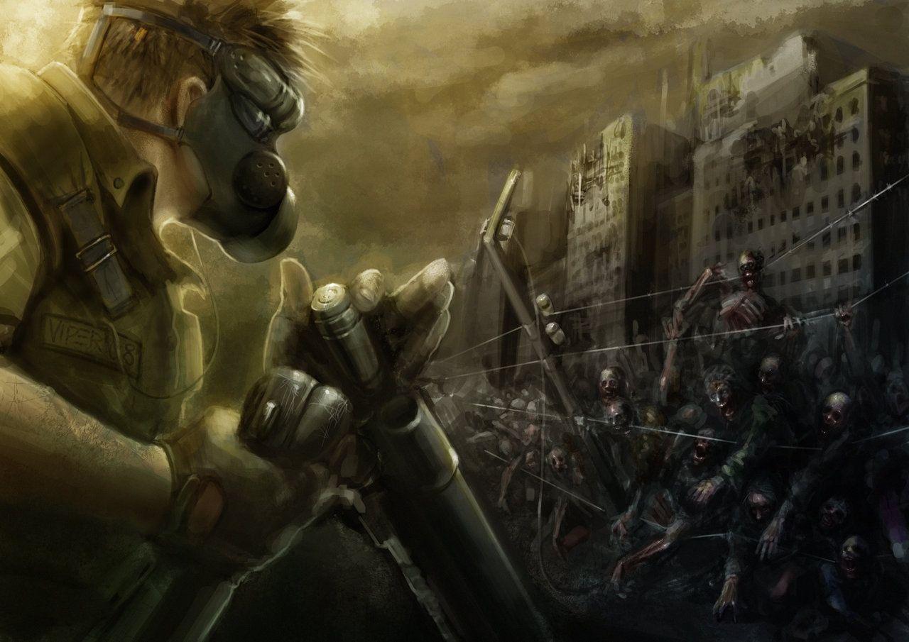 1280x905 Zombie Background Wallpaper