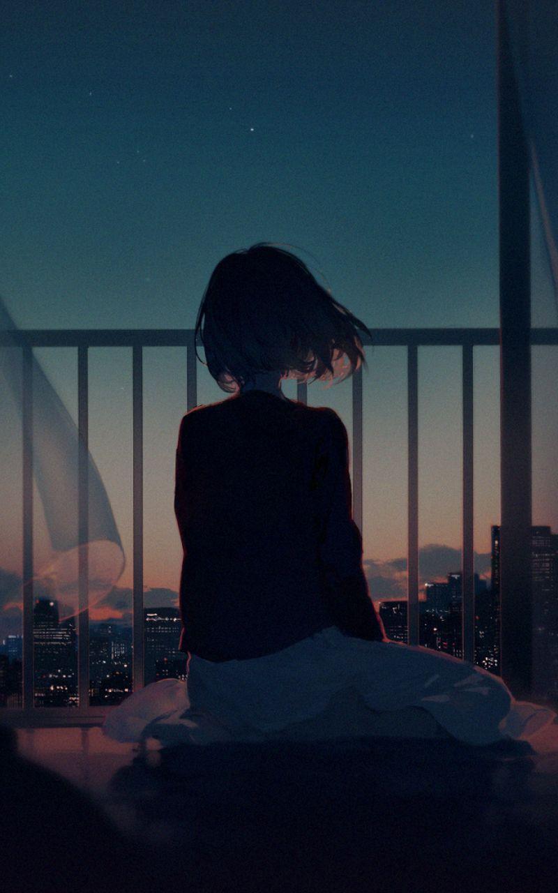 800x1280 Anime Girl In Morning Breeze Nexus Samsung Galaxy Tab Note Android Tablets Wallpaper, HD Anime 4K Wallpaper, Image, Photo and Background