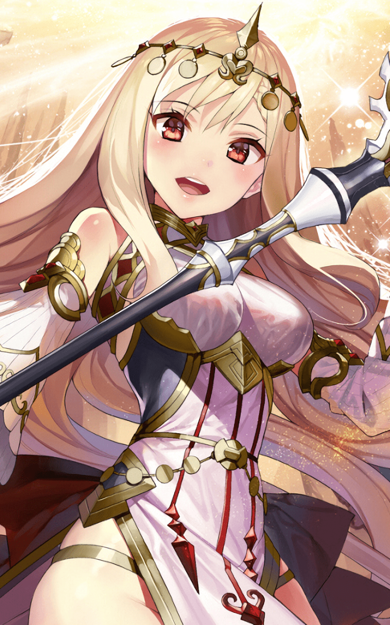 800x1280 Download 800x1280 Anime Girl, Staff, Mage, Blonde, Long Hair Wallpaper for Galaxy Note, Samsung Galaxy Tab 2 10. Samsung Galaxy Tab 10. Galaxy Note 10. Asus Nexus 7