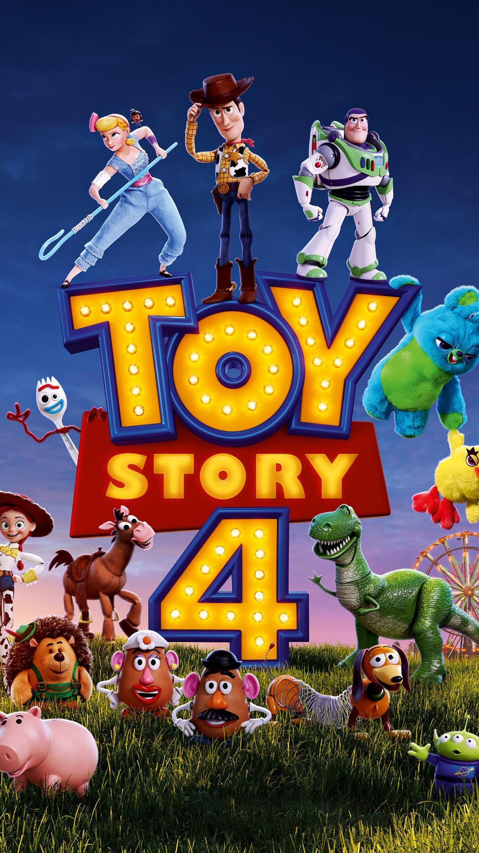 1536x2732 Toy Story 4 (2019) Phone Wallpaper. Fotos de toy story, Juguetes de disney, Carteles de películas de disney