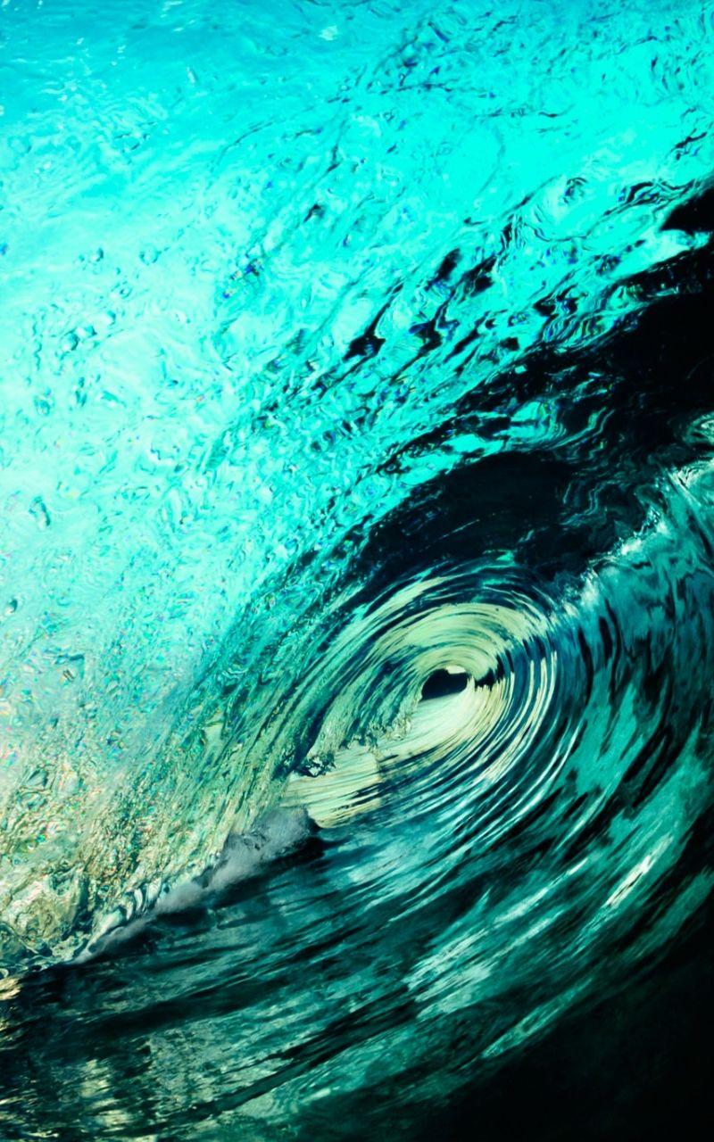800x1280 Earth Wave (800x1280) Wallpaper