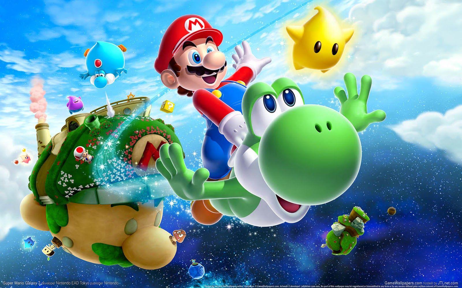 1600x1000 3D Movie Image: 3D Nintendo Wallpaper