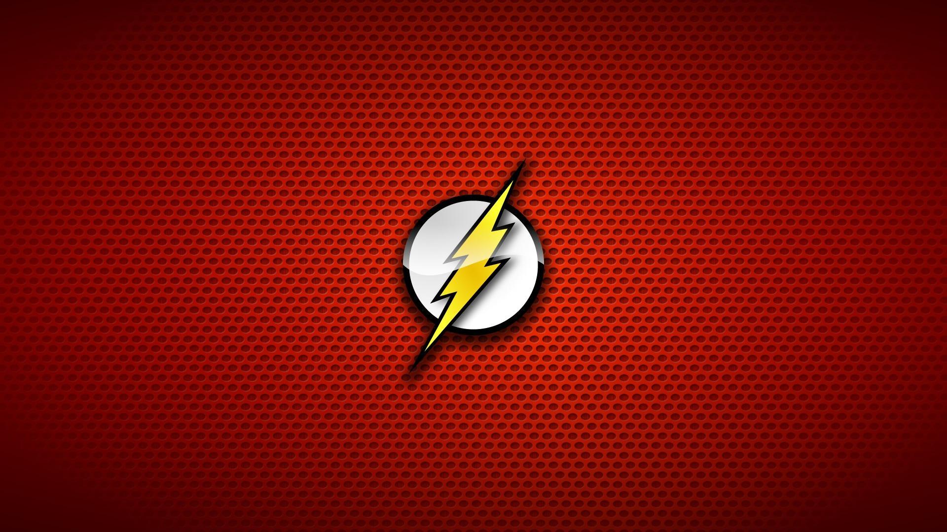 1920x1080 The flash comic hero red background symbols wallpaper