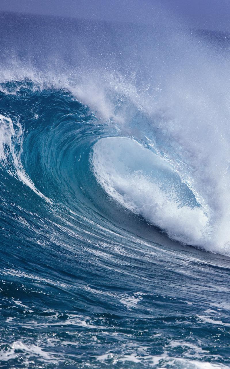 800x1280 Waves Live Wallpaper for Android